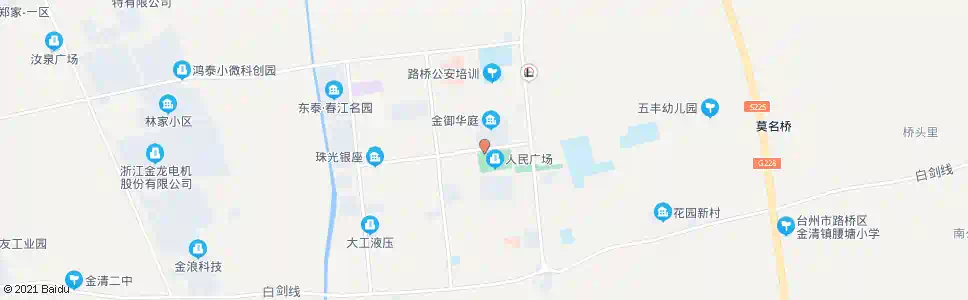 台州金清镇政府_公交站地图_台州公交_妙搜公交查询2025