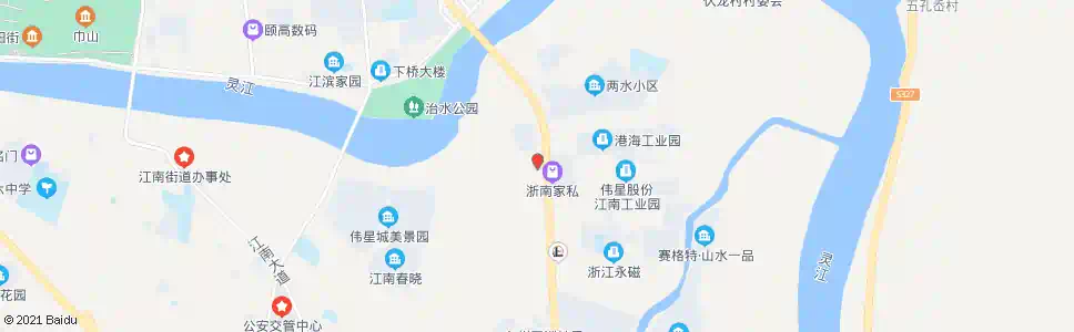 台州江铃(江南医院)_公交站地图_台州公交_妙搜公交查询2025