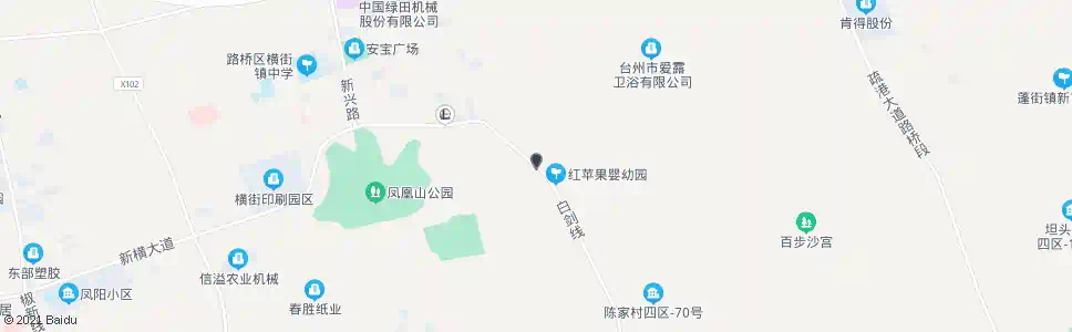 台州红苹果幼儿园_公交站地图_台州公交_妙搜公交查询2025