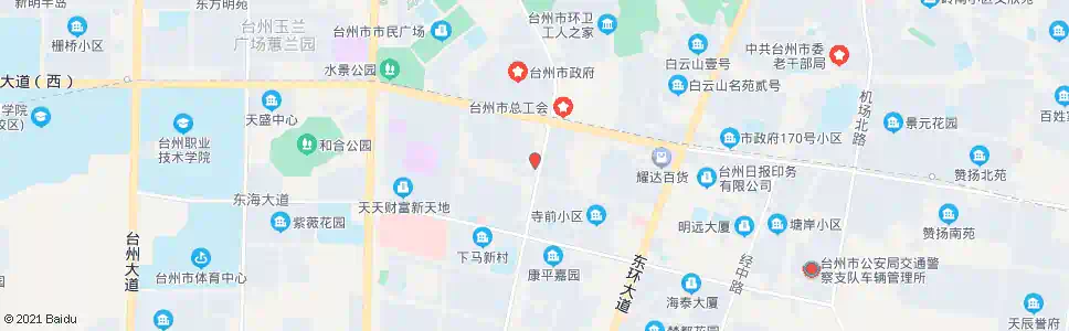 台州人才市场_公交站地图_台州公交_妙搜公交查询2025