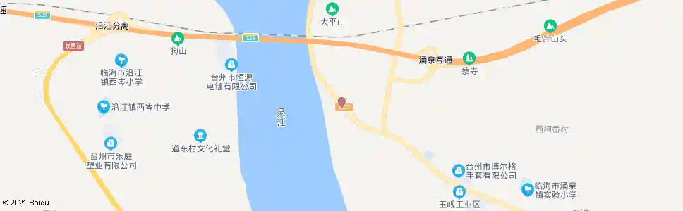 台州花街工业园_公交站地图_台州公交_妙搜公交查询2025