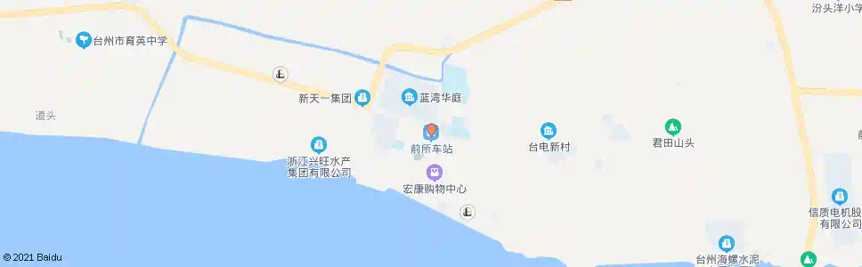 台州前所客运站西_公交站地图_台州公交_妙搜公交查询2025