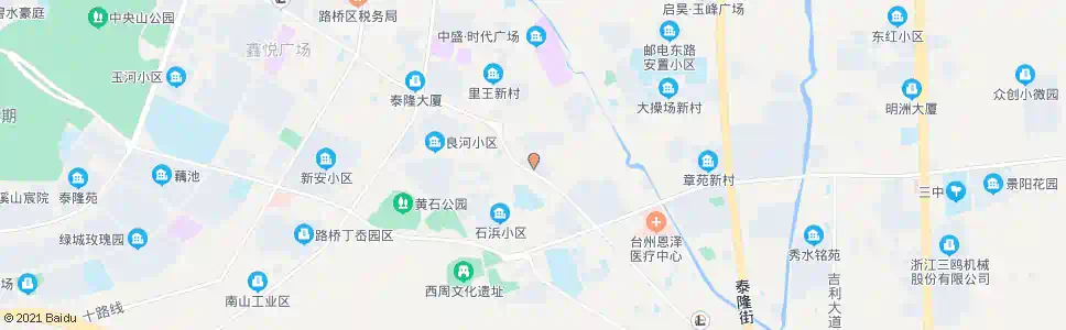台州建筑五金城_公交站地图_台州公交_妙搜公交查询2025