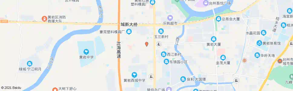 台州西门立交_公交站地图_台州公交_妙搜公交查询2025