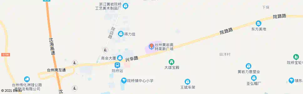 台州奥特莱斯购物广场_公交站地图_台州公交_妙搜公交查询2025