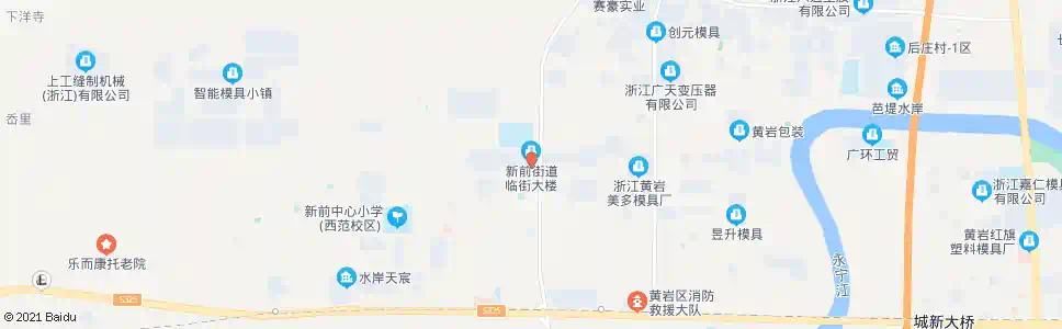 台州新前办事处_公交站地图_台州公交_妙搜公交查询2025