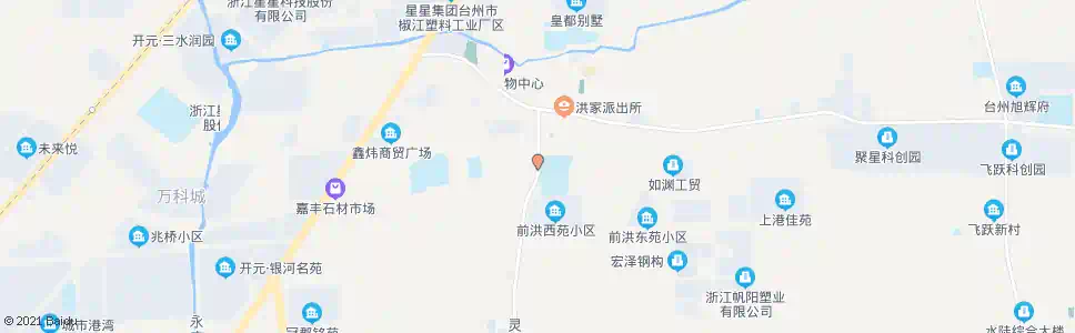 台州洪家二中_公交站地图_台州公交_妙搜公交查询2025