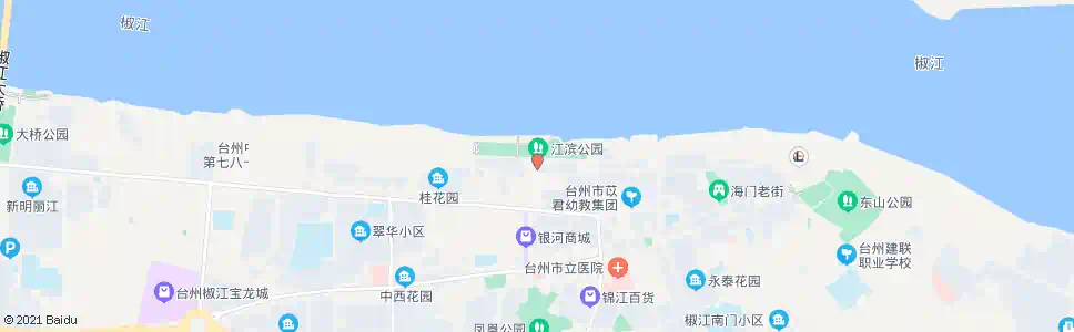 台州江滨路公交首末站_公交站地图_台州公交_妙搜公交查询2025