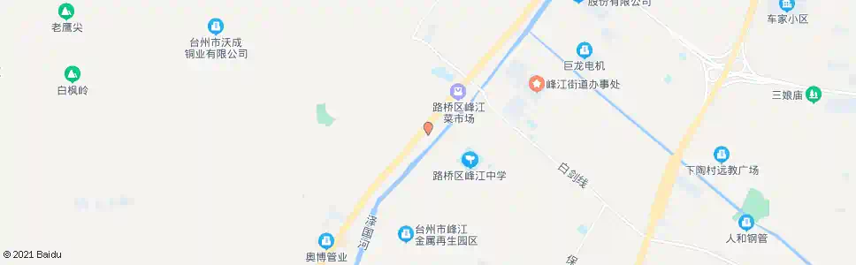 台州玉峰集团_公交站地图_台州公交_妙搜公交查询2025
