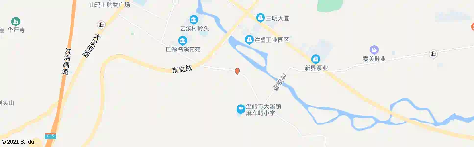 台州麻车加油站_公交站地图_台州公交_妙搜公交查询2025