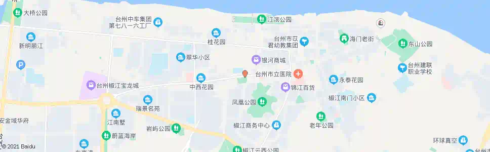 台州中山广场_公交站地图_台州公交_妙搜公交查询2025