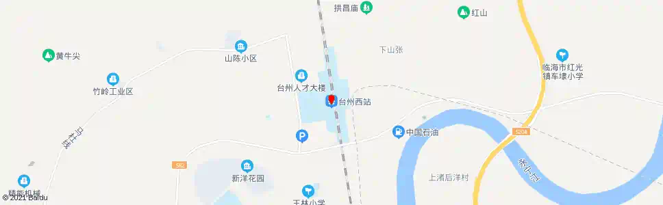 台州西门头_公交站地图_台州公交_妙搜公交查询2025