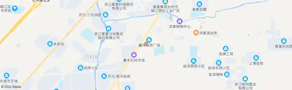 台州望江门东_公交站地图_台州公交_妙搜公交查询2025