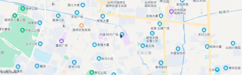 台州中盛百货_公交站地图_台州公交_妙搜公交查询2025