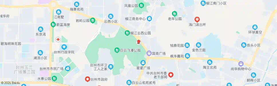 台州白云山加油站_公交站地图_台州公交_妙搜公交查询2025