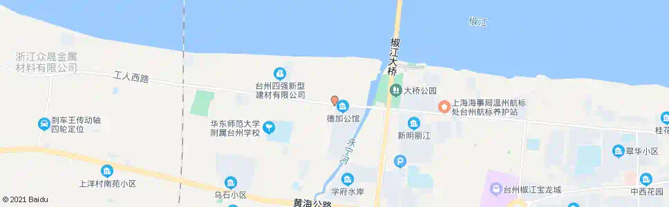 台州富强_公交站地图_台州公交_妙搜公交查询2025