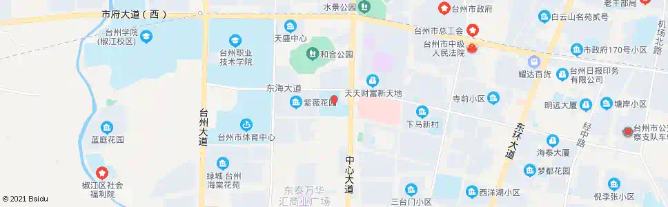 台州实验中学_公交站地图_台州公交_妙搜公交查询2025