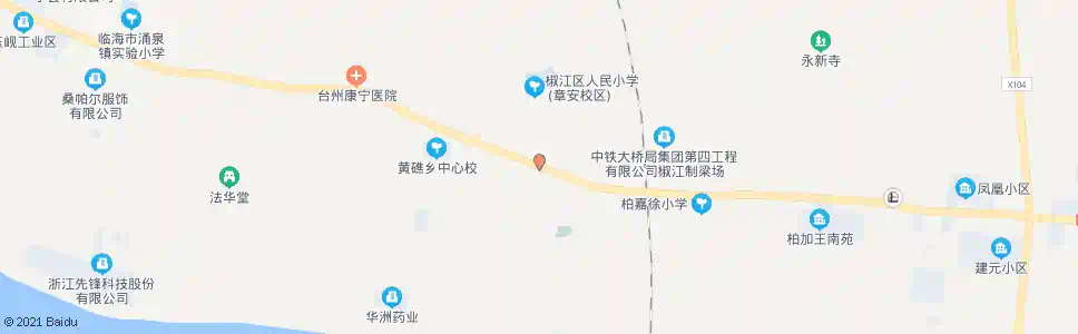 台州东埭_公交站地图_台州公交_妙搜公交查询2025