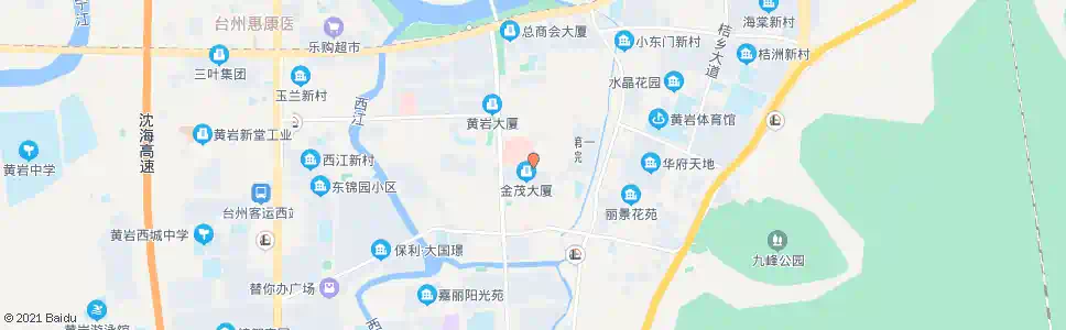 台州城东派出所_公交站地图_台州公交_妙搜公交查询2025