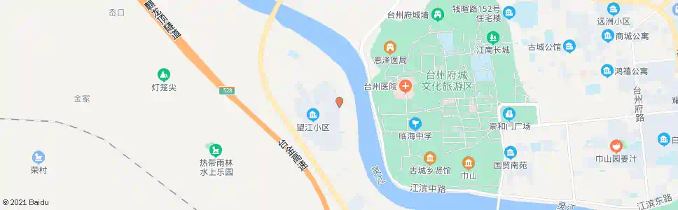 台州望江门菜场_公交站地图_台州公交_妙搜公交查询2025