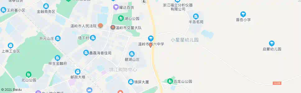 台州岩下_公交站地图_台州公交_妙搜公交查询2025