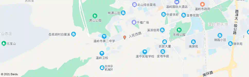 台州尚书坊_公交站地图_台州公交_妙搜公交查询2025