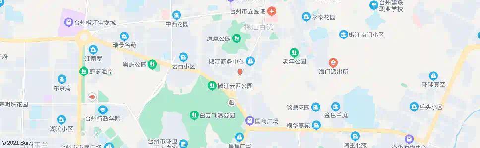 台州浦发银行(金三角)_公交站地图_台州公交_妙搜公交查询2025