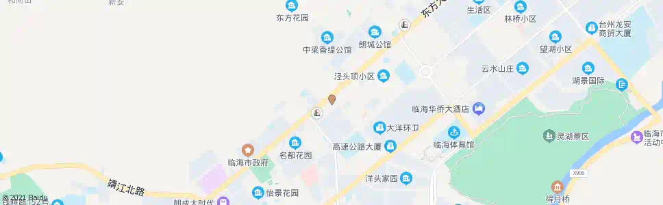 台州耀达商场_公交站地图_台州公交_妙搜公交查询2025