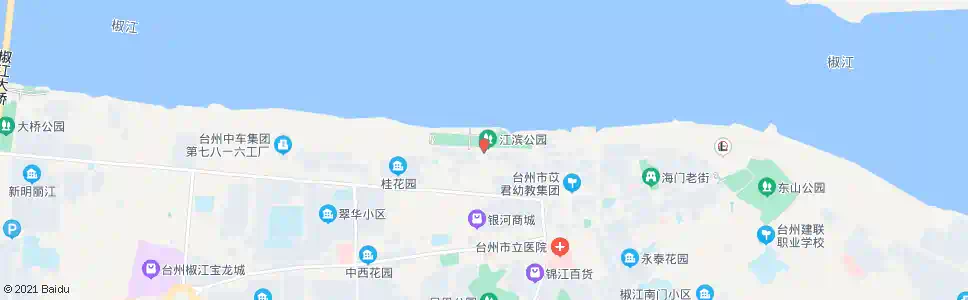 台州江滨公园_公交站地图_台州公交_妙搜公交查询2025