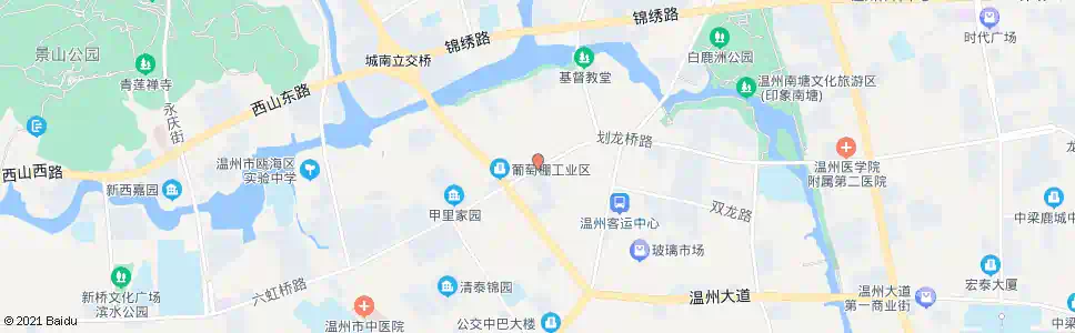 温州葡工路_公交站地图_温州公交_妙搜公交查询2025