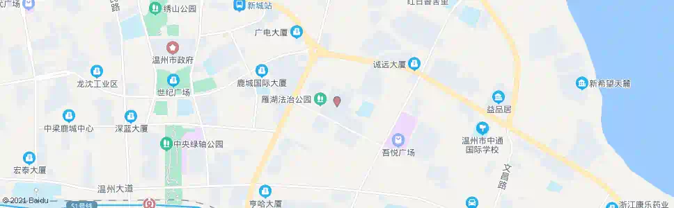 温州家景花园_公交站地图_温州公交_妙搜公交查询2025