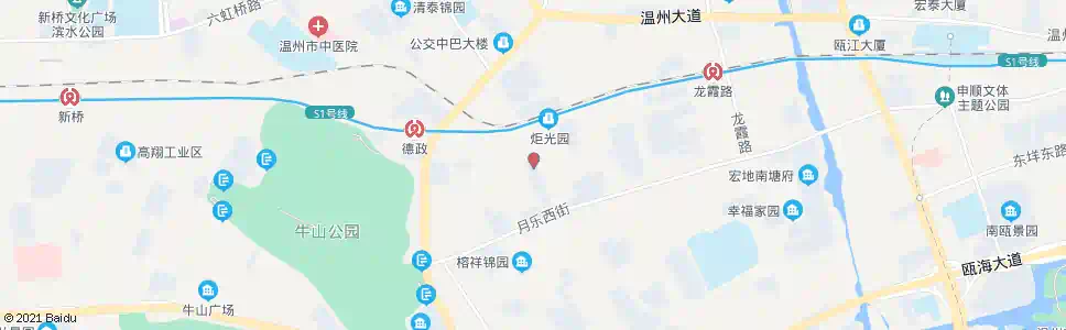 温州牛桥底村_公交站地图_温州公交_妙搜公交查询2025
