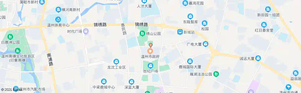温州开元广场_公交站地图_温州公交_妙搜公交查询2025