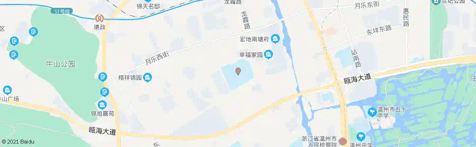 温州瓯海中学_公交站地图_温州公交_妙搜公交查询2025