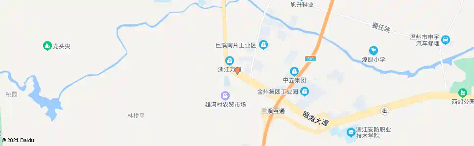 温州雄溪社区_公交站地图_温州公交_妙搜公交查询2025