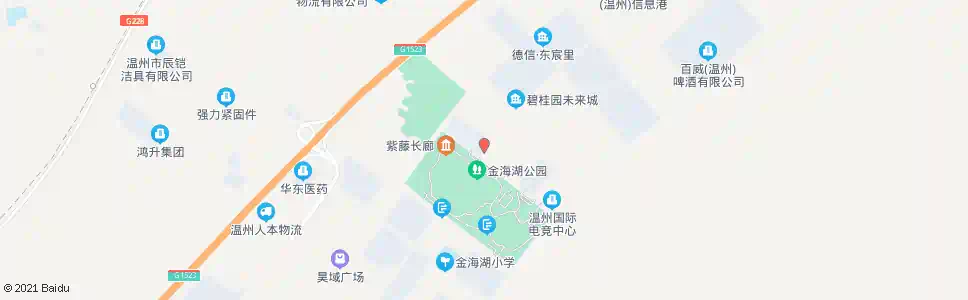 温州滨海园区管委会_公交站地图_温州公交_妙搜公交查询2025