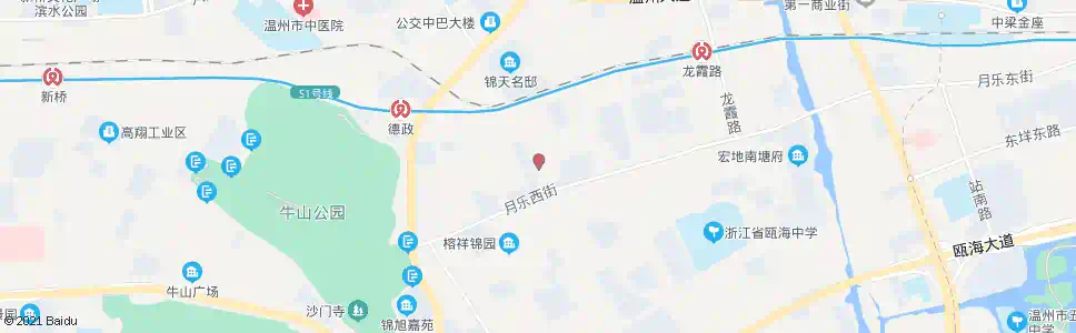 温州炬光园始发站_公交站地图_温州公交_妙搜公交查询2025
