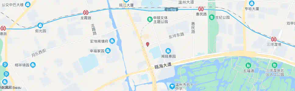 温州东垟小区_公交站地图_温州公交_妙搜公交查询2025