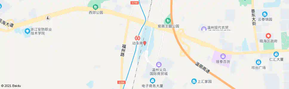 温州黄龙六区(南)_公交站地图_温州公交_妙搜公交查询2025