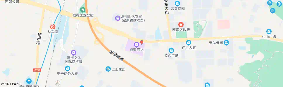 温州大西洋购物中心_公交站地图_温州公交_妙搜公交查询2025