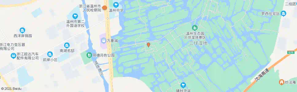 温州园底_公交站地图_温州公交_妙搜公交查询2025