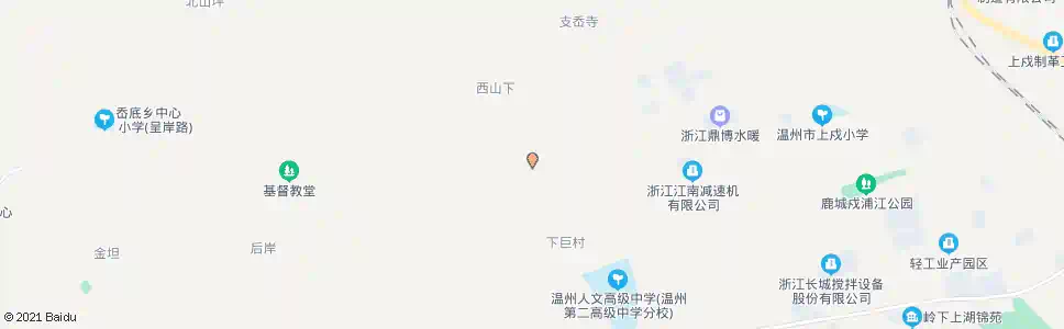 温州西山下(藤桥)_公交站地图_温州公交_妙搜公交查询2025