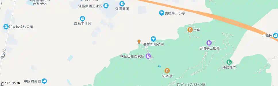 温州吹台山公园_公交站地图_温州公交_妙搜公交查询2025