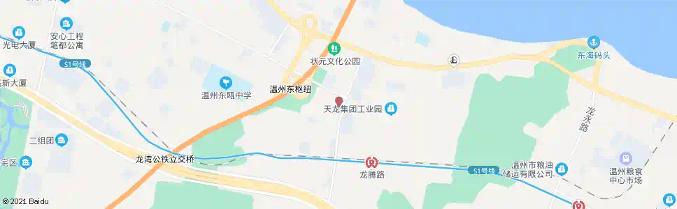 温州龙锦公寓_公交站地图_温州公交_妙搜公交查询2025