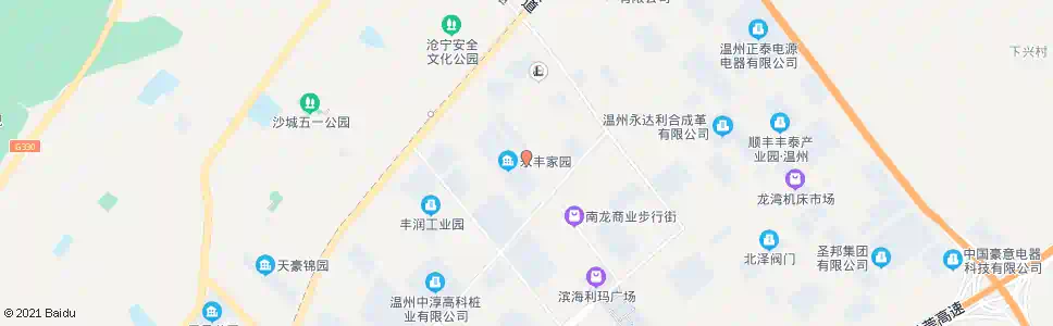 温州永丰家园_公交站地图_温州公交_妙搜公交查询2025