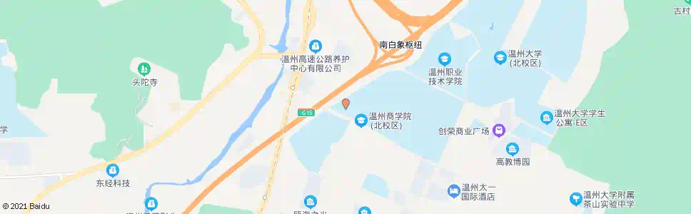 温州高教园区路口_公交站地图_温州公交_妙搜公交查询2025