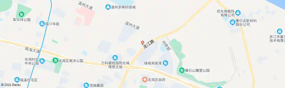 温州下湾村(龙湾龙江路)_公交站地图_温州公交_妙搜公交查询2025