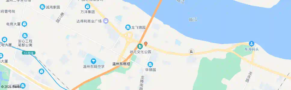 温州状元二小_公交站地图_温州公交_妙搜公交查询2025