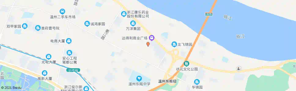 温州钱江路_公交站地图_温州公交_妙搜公交查询2025