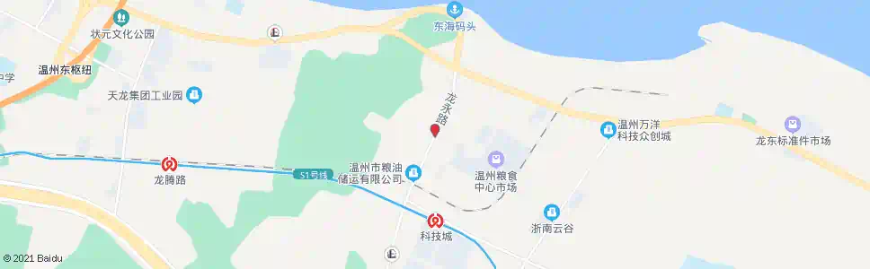 温州白门台_公交站地图_温州公交_妙搜公交查询2025